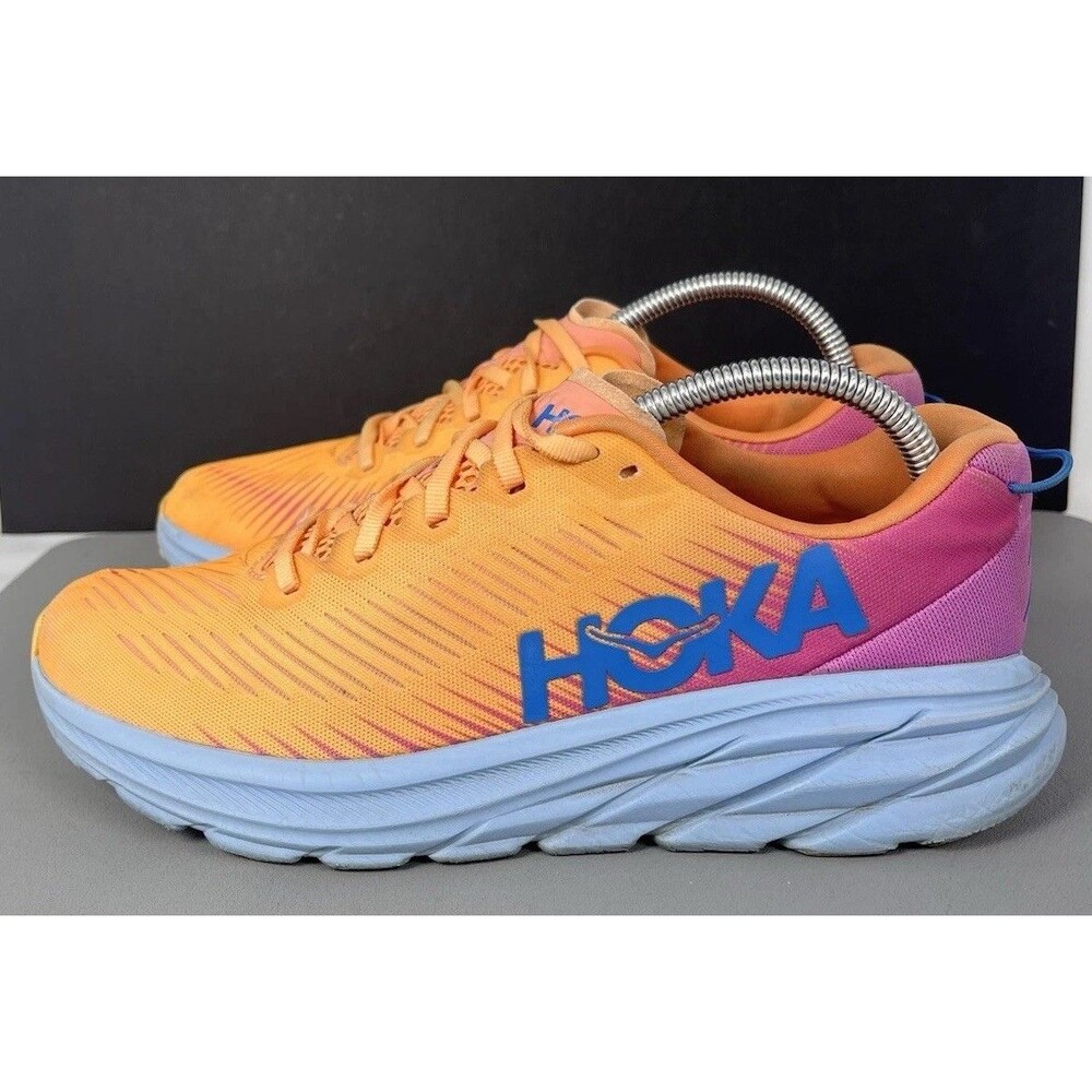 Hoka One Rincon 3 Running Shoes Mock Orange Cyclamen Women’s Size 9.5 B